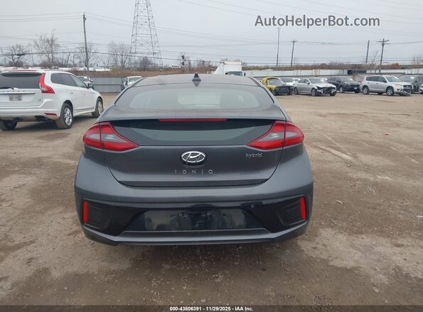 KMHC75LC8JU103944 2018 HYUNDAI IONIQ HYBRID Серый 