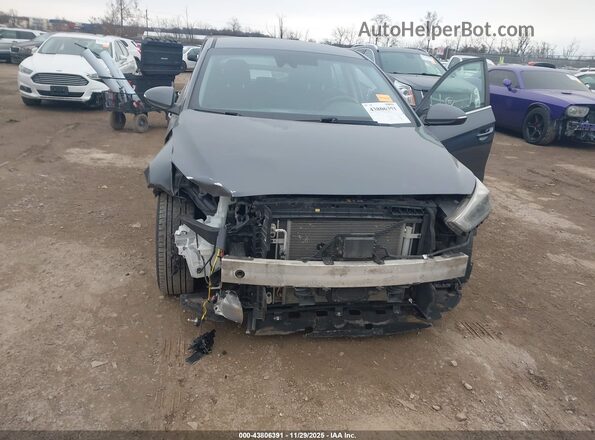 KMHC75LC8JU103944 2018 HYUNDAI IONIQ HYBRID Серый Вид спереди