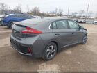 2018 Hyundai Ioniq Hybrid Sel Серый vin: KMHC75LC8JU103944