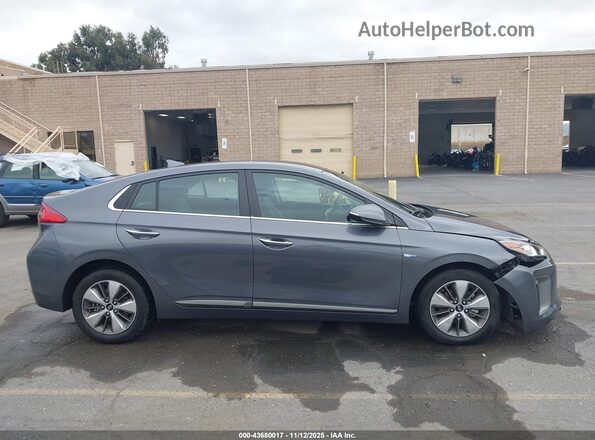 KMHC75LDXKU184391 2019 HYUNDAI IONIQ PLUG-IN HYBRID Серый Вид щитка приборов
