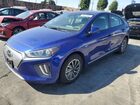 2020 Hyundai Ioniq Se Синий vin: KMHC75LJ1LU068620
