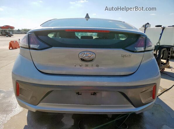 KMHC85LC0MU259350 2021 HYUNDAI IONIQ Серебряный Вид сзади