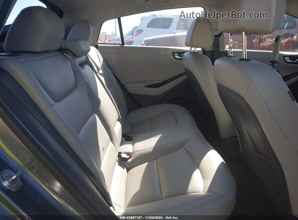 KMHC85LC3JU065214 2018 HYUNDAI IONIQ HYBRID Серый Вид наклейки с VIN-кодом