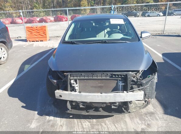 KMHC85LC3JU065214 2018 HYUNDAI IONIQ HYBRID Серый Вид щитка приборов