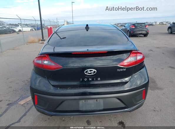 KMHC85LC4JU065125 2018 HYUNDAI IONIQ HYBRID Black 