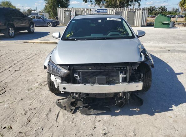 KMHC85LCXMU255905 2021 HYUNDAI IONIQ Серебряный Вид спереди