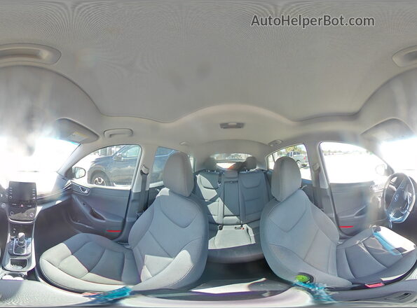 KMHC85LCXMU255905 2021 HYUNDAI IONIQ Серебряный Панорамный вид салона 360°
