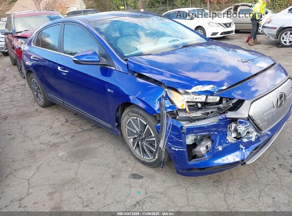 KMHC85LJ5LU061537 2020 HYUNDAI IONIQ ELECTRIC Blue Przód prawy