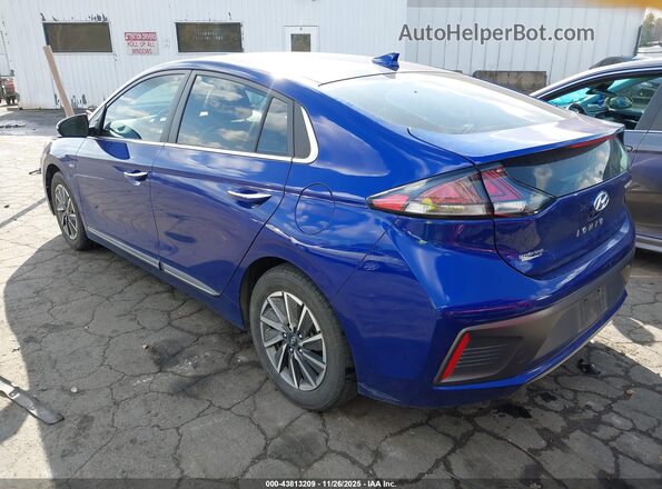 KMHC85LJ5LU061537 2020 HYUNDAI IONIQ ELECTRIC Blue Tył lewy