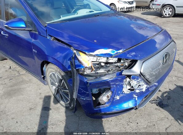 KMHC85LJ5LU061537 2020 HYUNDAI IONIQ ELECTRIC Blue Widok z przodu