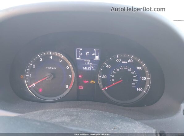 KMHCT4AE3HU336599 2017 HYUNDAI ACCENT White Вид задніх сидінь
