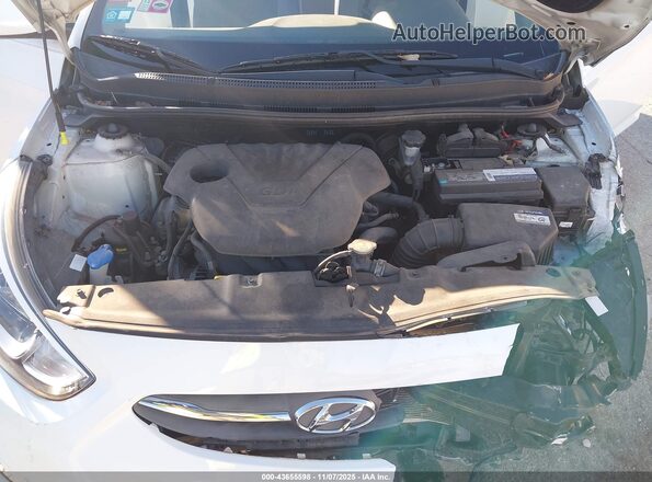 KMHCT4AE3HU336599 2017 HYUNDAI ACCENT White Вид ззаду