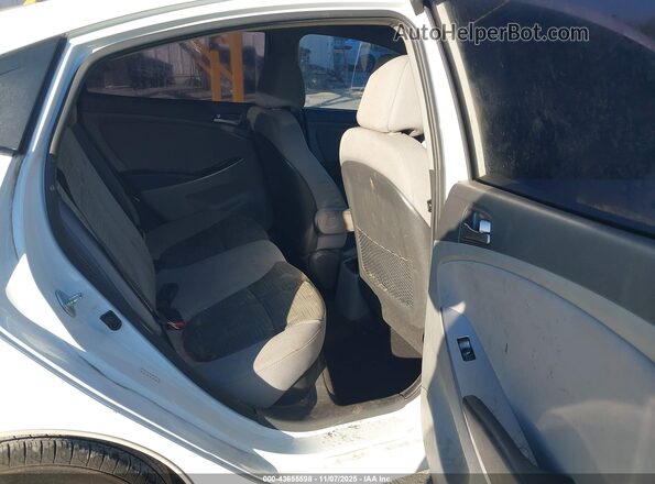 KMHCT4AE3HU336599 2017 HYUNDAI ACCENT White Вид наклейки з VIN-кодом