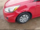 2016 Hyundai Accent Se Red vin: KMHCT4AE4GU000698