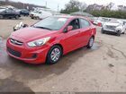 2016 Hyundai Accent Se Red vin: KMHCT4AE4GU000698