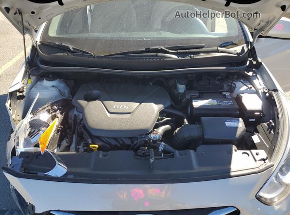 KMHCT4AE4HU191086 2017 HYUNDAI ACCENT Серый Вид задней части салона