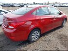 2017 Hyundai Accent Se Красный vin: KMHCT4AE6HU356135