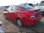 2017 Hyundai Accent Se Красный vin: KMHCT4AE6HU356135