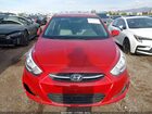 2017 Hyundai Accent Se Красный vin: KMHCT4AE6HU356135
