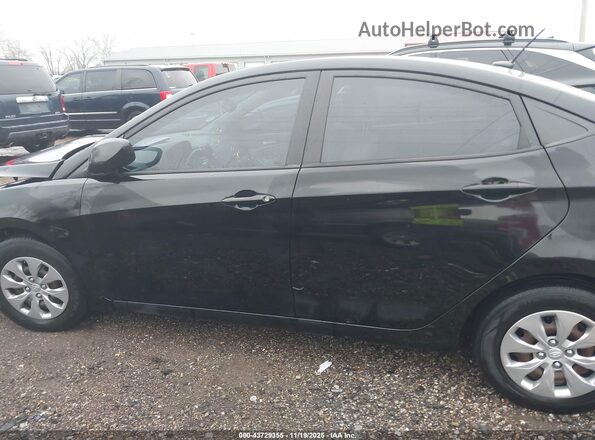 KMHCT4AEXHU339452 2017 HYUNDAI ACCENT Черный Панорамный вид салона 360°