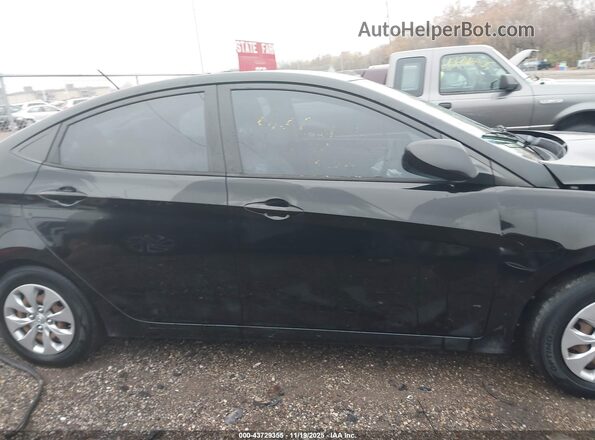 KMHCT4AEXHU339452 2017 HYUNDAI ACCENT Черный Вид задней части салона