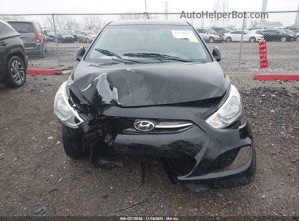 KMHCT4AEXHU339452 2017 HYUNDAI ACCENT Черный Вид щитка приборов