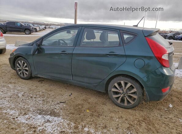 KMHCU5AE7GU272097 2016 HYUNDAI ACCENT Green Tył lewy