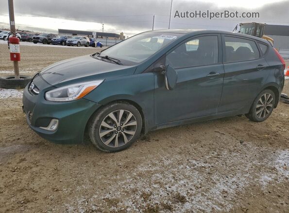 KMHCU5AE7GU272097 2016 HYUNDAI ACCENT Green Przód lewy