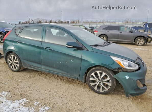 KMHCU5AE7GU272097 2016 HYUNDAI ACCENT Green Przód prawy