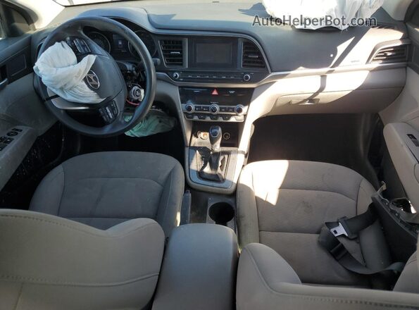 KMHD74LFXLU038770 2020 HYUNDAI ELANTRA Black Widok deski rozdzielczej