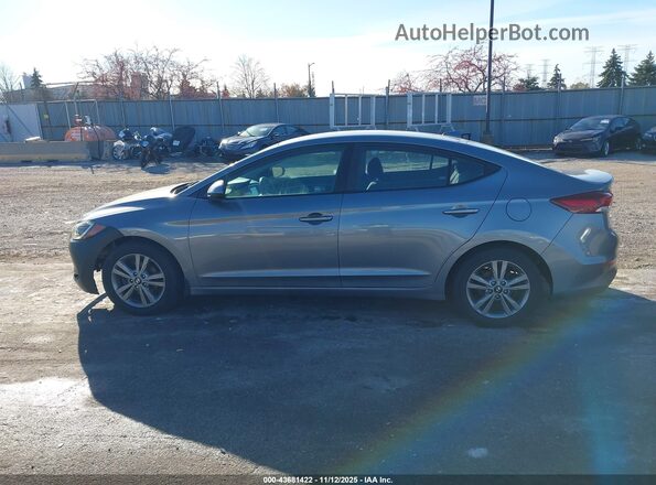 KMHD84LF0JU631323 2018 HYUNDAI ELANTRA Серый Панорамный вид салона 360°