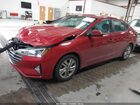 2019 Hyundai Elantra Sel Красный vin: KMHD84LF8KU769189