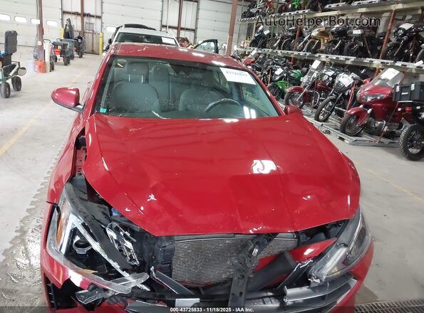 KMHD84LF8KU769189 2019 HYUNDAI ELANTRA Красный Вид щитка приборов