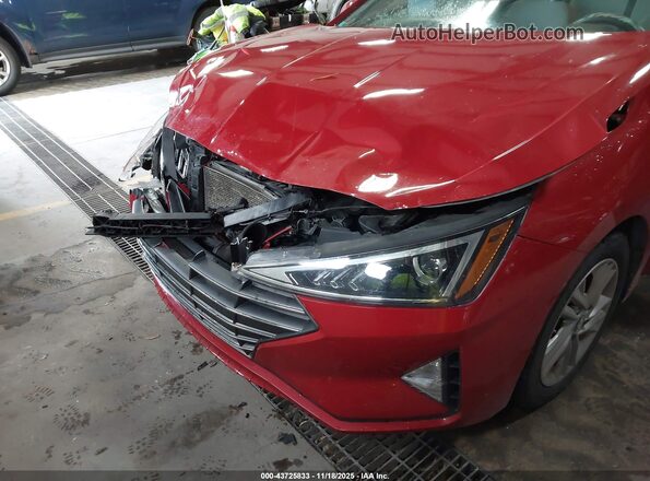 KMHD84LF8KU769189 2019 HYUNDAI ELANTRA Красный 