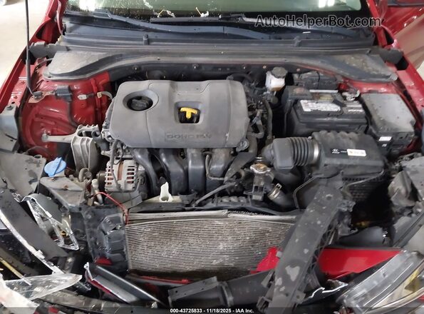 KMHD84LF8KU769189 2019 HYUNDAI ELANTRA Красный Вид сзади