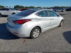 2016 Hyundai Elantra Se Серый vin: KMHDH4AE4GU586132