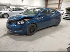 2016 Hyundai Elantra Se Синий vin: KMHDH4AE9GU643618