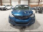 2016 Hyundai Elantra Se Синий vin: KMHDH4AE9GU643618