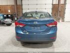 2016 Hyundai Elantra Se Синий vin: KMHDH4AE9GU643618
