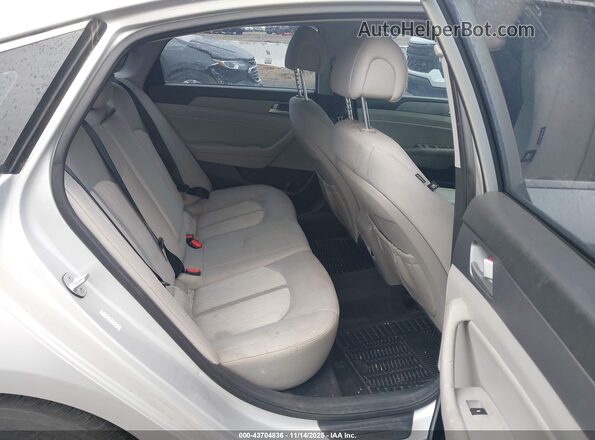 KMHE24L13HA048508 2017 HYUNDAI SONATA HYBRID Серебряный Вид наклейки с VIN-кодом