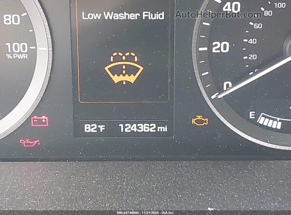 KMHE24L19HA057357 2017 HYUNDAI SONATA HYBRID Серебряный 