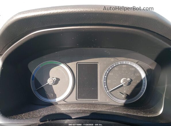 KMHE24L36KA085044 2019 HYUNDAI SONATA HYBRID Серебряный Вид задних сидений