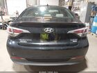 2016 Hyundai Sonata Hybrid Limited Черный vin: KMHE34L17GA026247