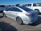 2019 Hyundai Sonata Hybrid Limited Silver vin: KMHE34L39KA093166