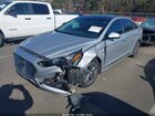 2019 Hyundai Sonata Hybrid Limited Silver vin: KMHE34L39KA093166