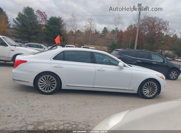 KMHG34JAXJU045182 2018 GENESIS G90 Белый Вид задней части салона