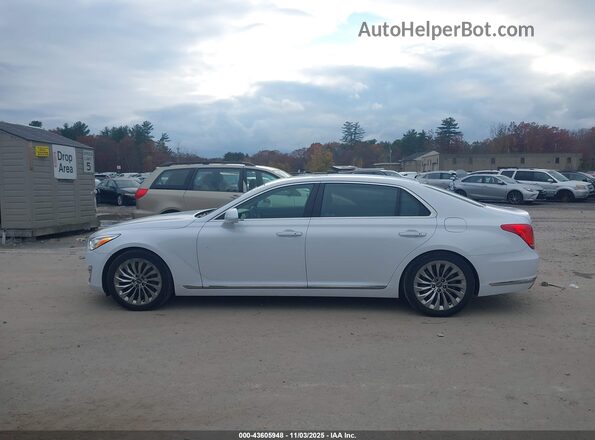 KMHG34JAXJU045182 2018 GENESIS G90 Белый Панорамный вид салона 360°