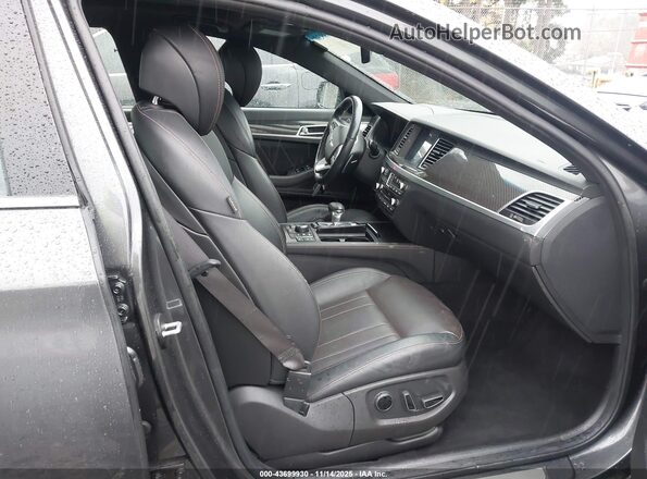 KMHGN4JB0KU285653 2019 GENESIS G80 Серый 