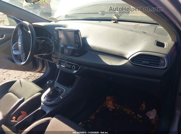 KMHH35LE2LU121877 2020 HYUNDAI ELANTRA GT Серый Вид салона спереди