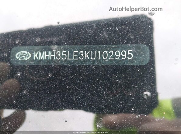KMHH35LE3KU102995 2019 HYUNDAI ELANTRA GT Синий Вид подкапотного пространства